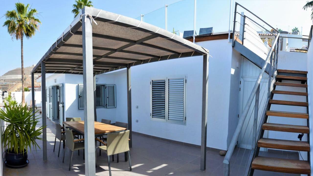 Casa La Vista - Bungalow With Fantastic Sea Views Arguineguin Exteriér fotografie